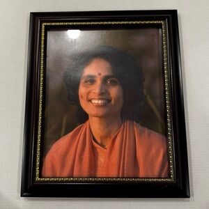 Gurumayi Chidvilasananda Framed Photo Photograph Siddha Yoga
